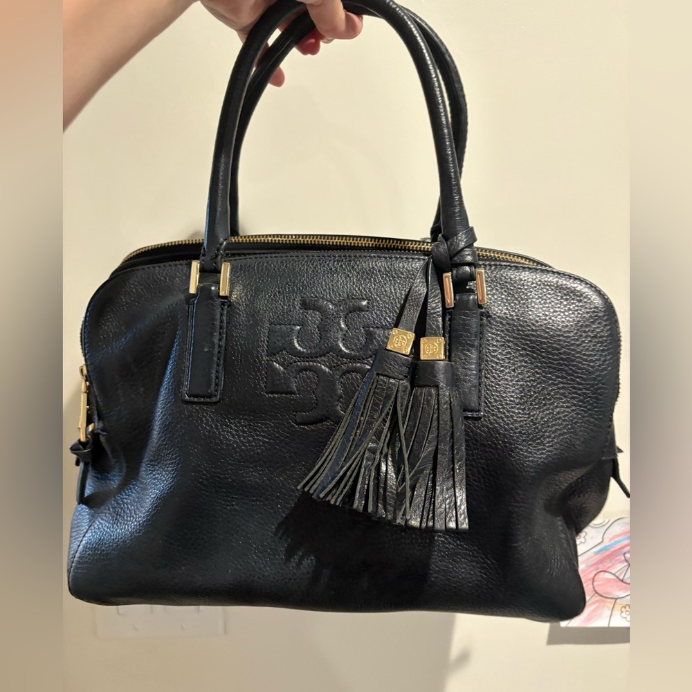 Tory Burch leather black bag